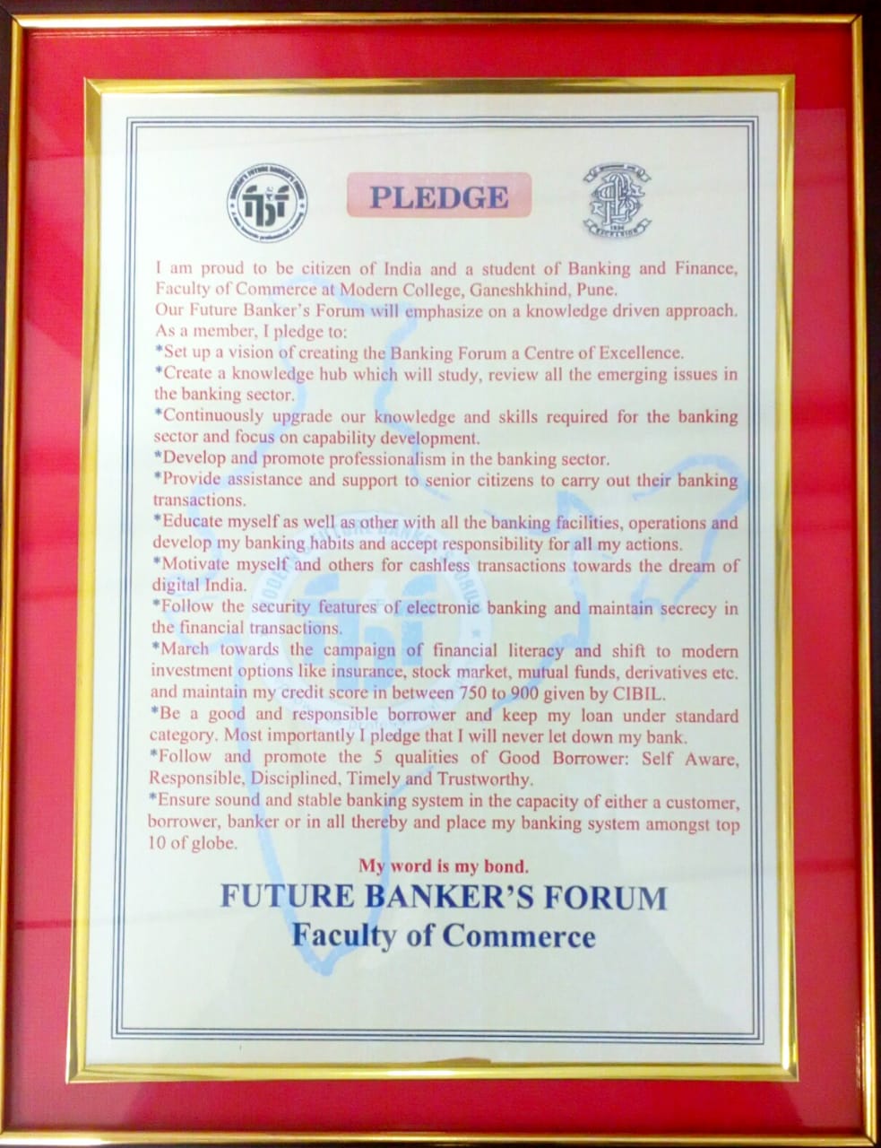 pledge